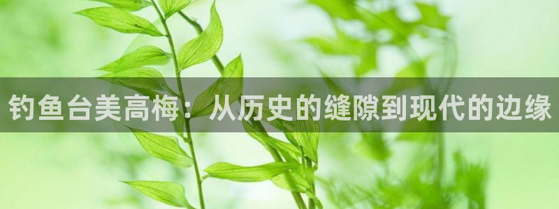 赢乐彩票f平台注册：钓鱼台美高梅：从历史的缝隙到现代的边缘